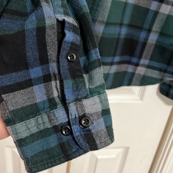 True Craft Mens Long Sleeve 2 Pocket Button Down 100% Cotton XXL - Picture 5 of 6